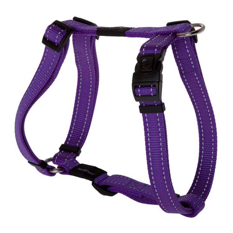 Afbeelding Rogz for Dogs Fanbelt Hondentuig Verstelbaar Paars 75 x 2 cm door Petsonline