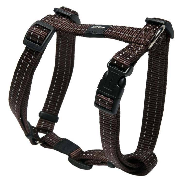 Afbeelding Rogz for Dogs Snake Hondentuig Verstelbaar Bruin 52 x 1,6 cm door Petsonline