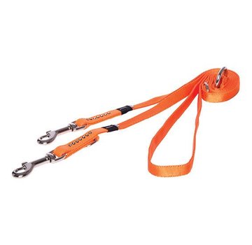 Rogz Dog Leash Multi Purpose Luna Orange