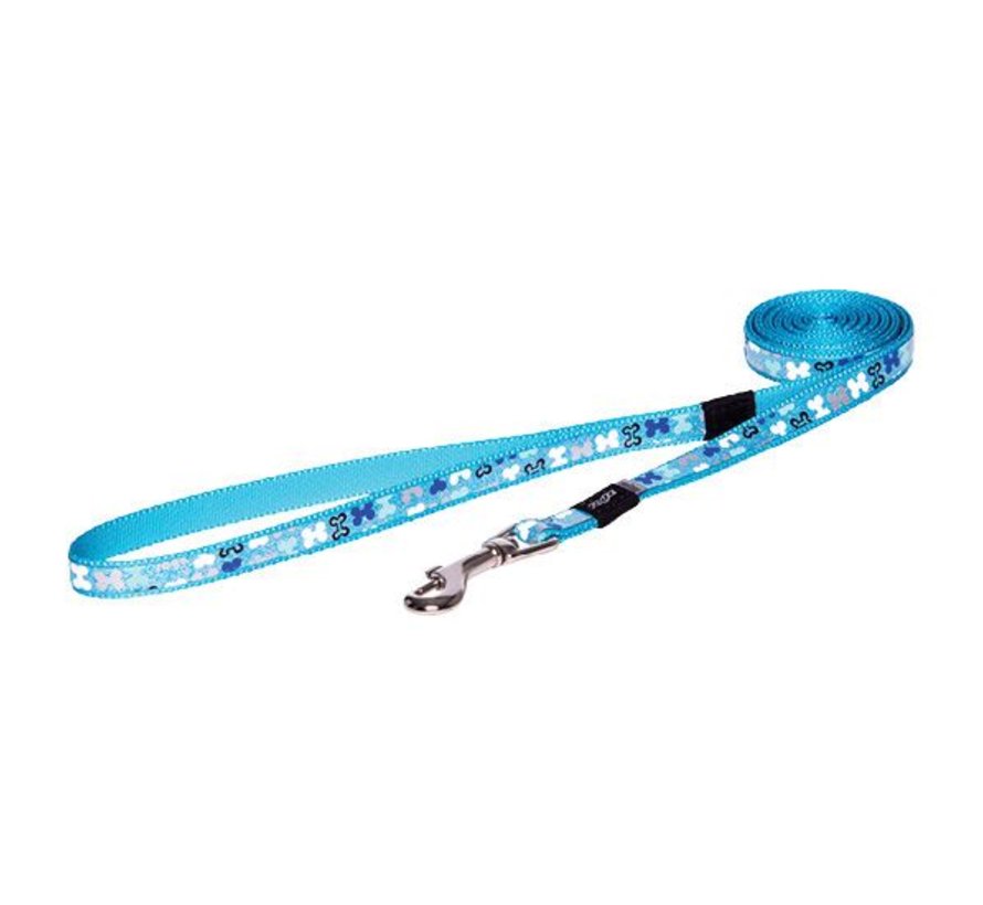 Dog Leash Trendy Blue Bones