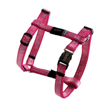 Rogz Dog Harness Trendy Pink Bones