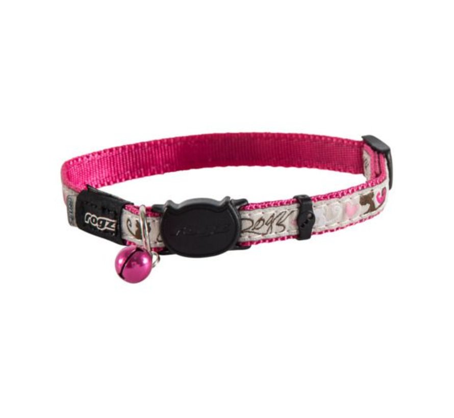 Cat Collar FancyCat Heart Tails