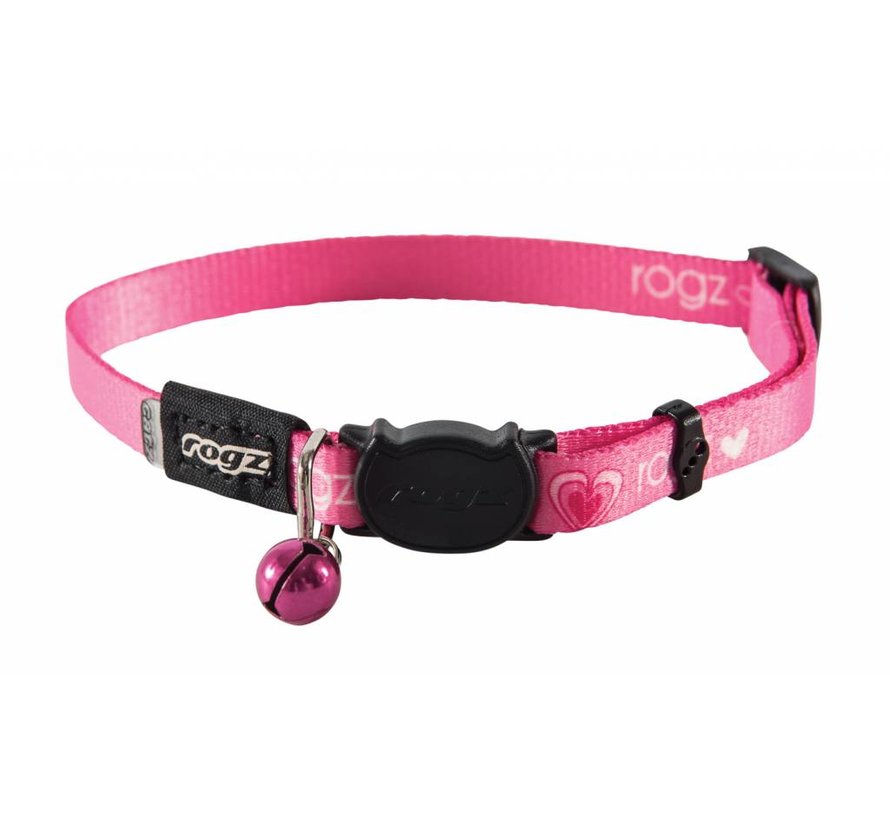 Cat Collar KiddyCat Pink Hearts