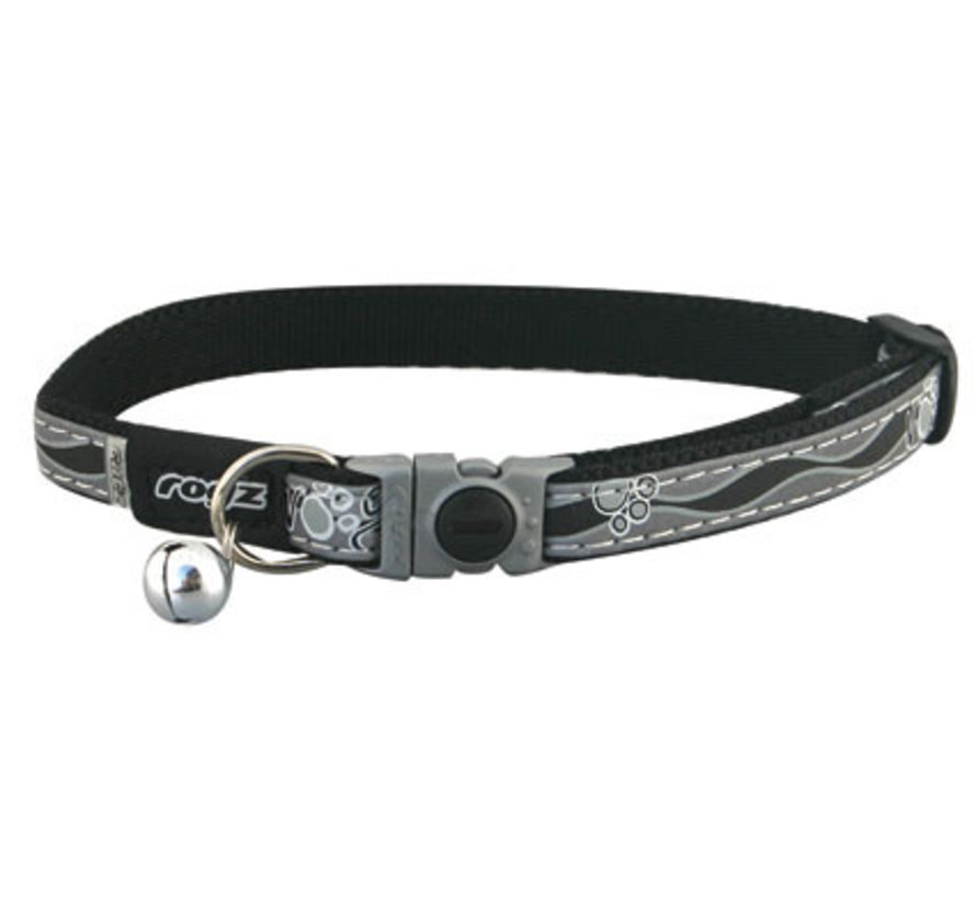 Cat Collar NightCat Black Paws