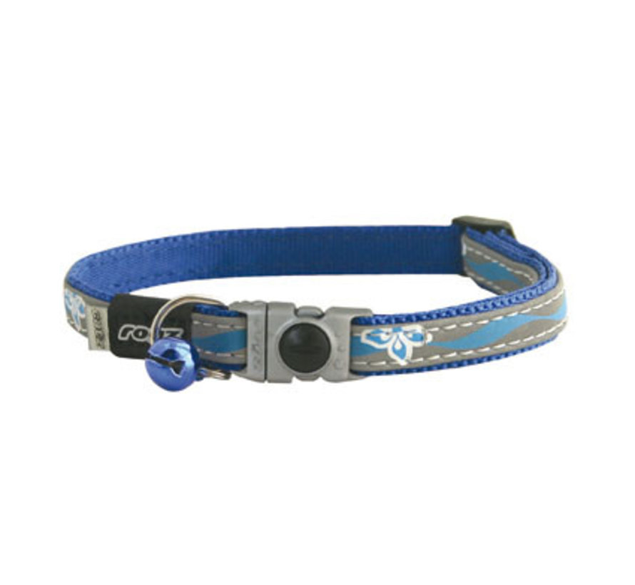 Cat Collar NightCat Blue Floral
