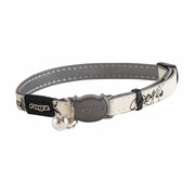 Rogz Cat Collar GlowCat Black Jumping Cat