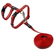 Rogz Cat Harness AlleyCat Red