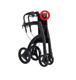 Rollz  Poignée en plastique rouge