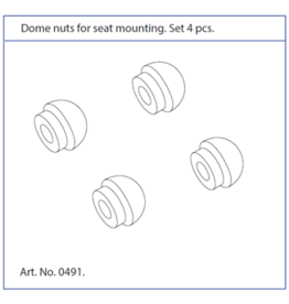 TrustCare Dome Nut for seat