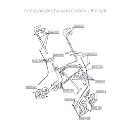 byACRE Cables de freno para Carbon Ultralight.