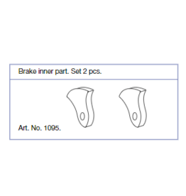 Trustcare Let's Go Indoor S Brake Inner part (2pcs)