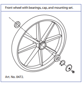 Trustcare Let's Go Out voorwiel
