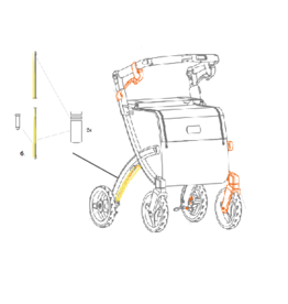 Rollz Rollz Flex S - Rollz Flex outer brake cable