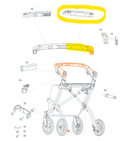 Rollz Rollz Flex S - Rollz Flex front handle bar right