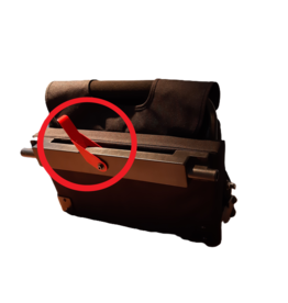 Rollz  Roter Metallgriff