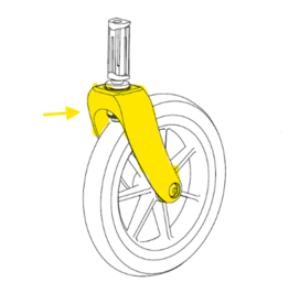 Rollz 1 Fourche avant