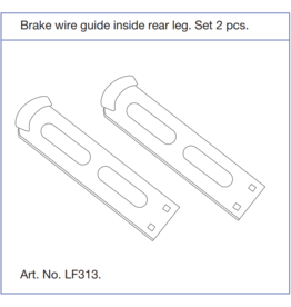 TrustCare Guía del cable de freno