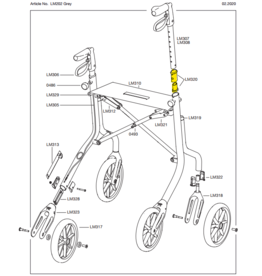 Trustcare Liner con tapón de tubo inferior