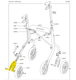 Trustcare Achterwielbeugel