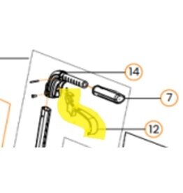 Uplivin Trive levier de frein gauche