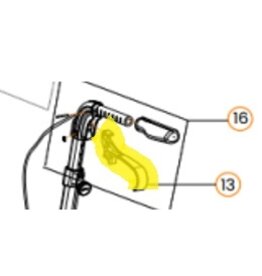 Uplivin Trive levier de frein droit