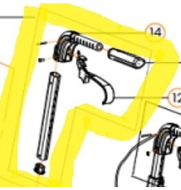 Uplivin Trive poignée droite avec frein