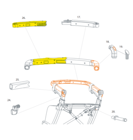 Rollz Handvat  links