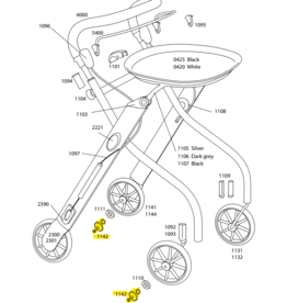 Trustcare Kit de montage pour les roues