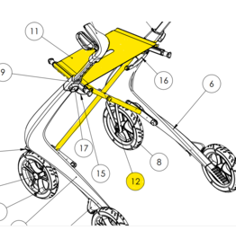 byACRE Croix inclusif chaise Regular track