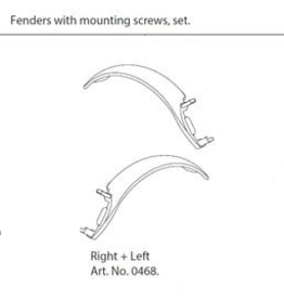 TrustCare Let's Go Out S Fender Left and right (2 pieces)