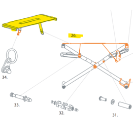 Rollz Assemblage complet des charnières