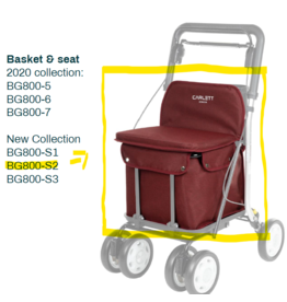 Carlett Cesta y asiento