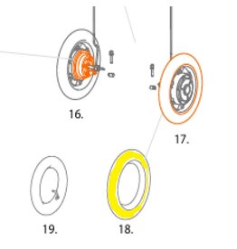 Rollz Außenreifen Hinterrad
