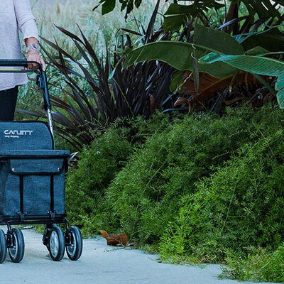 Eenvoudig boodschappen doen met de Lett900 boodschappenrollator