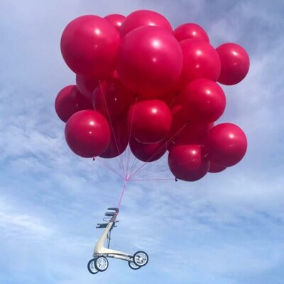 Blijf actief met de super lichte en extra brede Carbon Ultralight