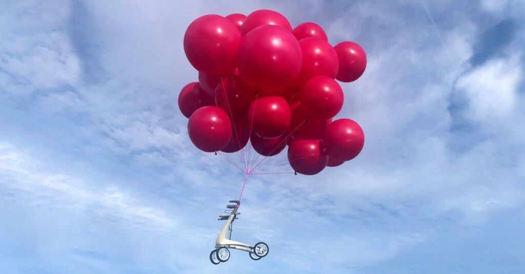 Blijf actief met de super lichte en extra brede Carbon Ultralight