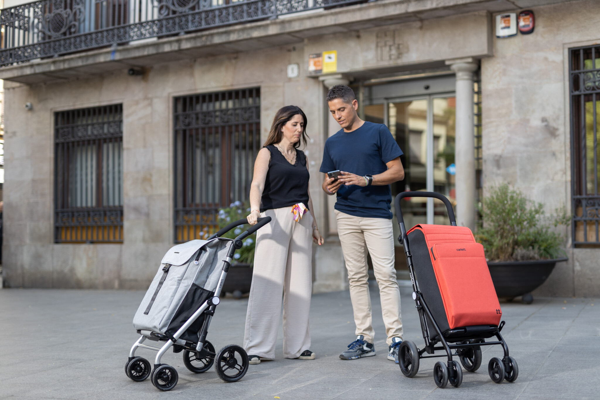 Oneindig shoppen met de boodschappentrolleys van Carlett