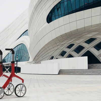 Let’s Fly: de prijswinnende ergonomische design rollator