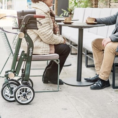 Zo compact kan een rollator zijn