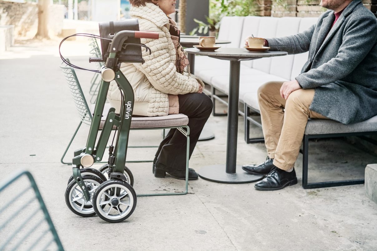 Zo compact kan een rollator zijn