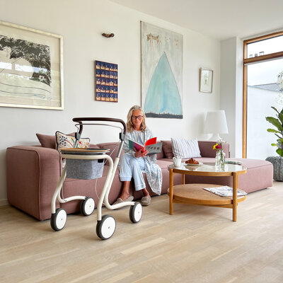 Een rollator is nooit 'gratis'