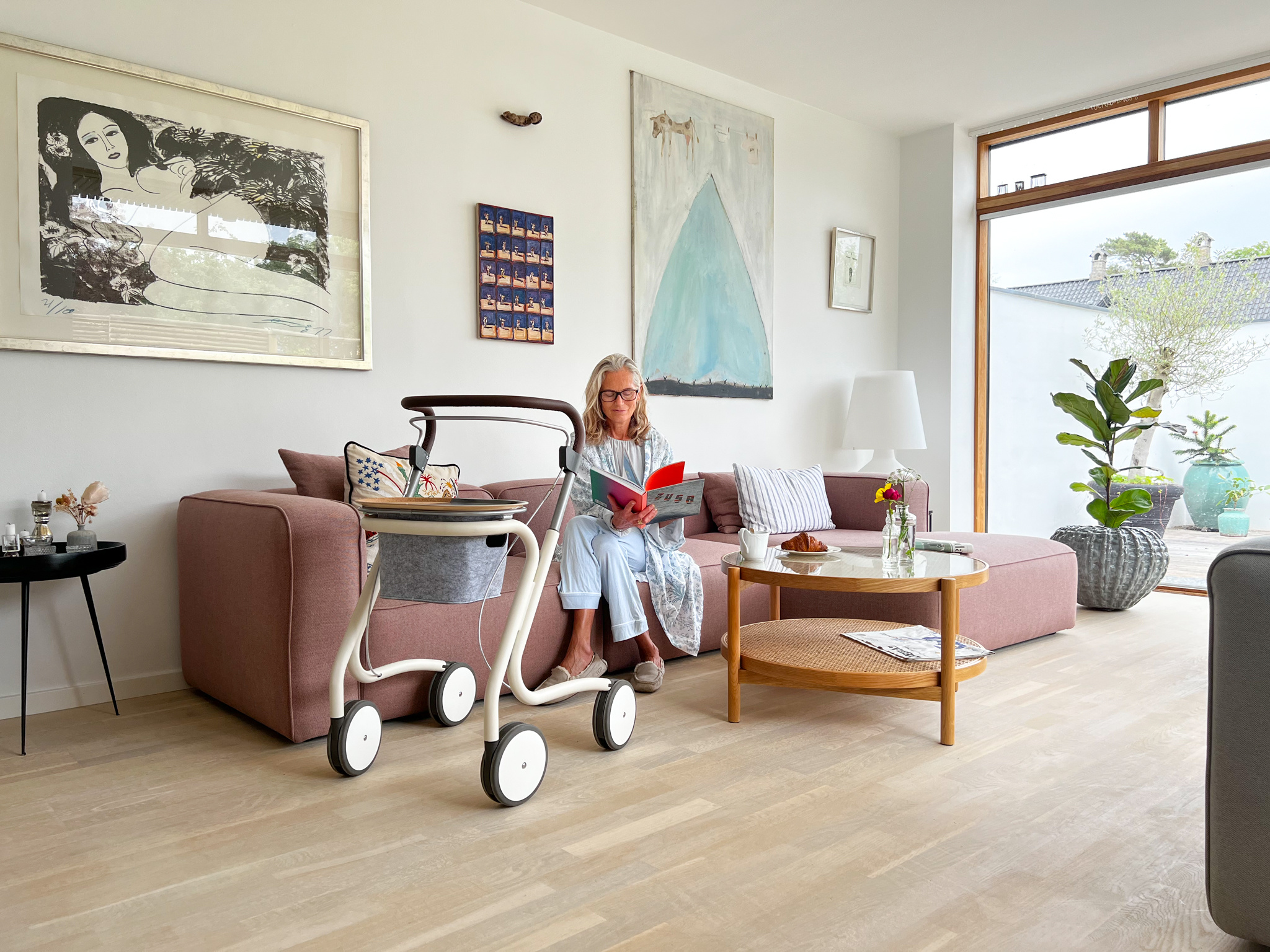 Een rollator is nooit 'gratis'