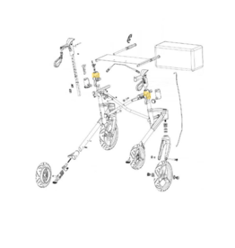 Topro Abrazadera de cierre rápido para ajuste de altura