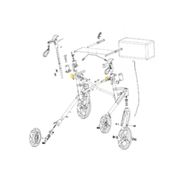 Topro Bevestiging stoel, achter, 2 stuks