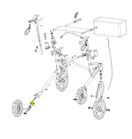 Topro Patins de frein (2 pièces)