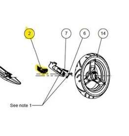 Topro Freno izquierdo, Pegasus
