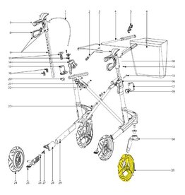 Topro Roue souple (2 pièces)