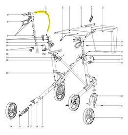 Topro Bremsseil (1 Stück)
