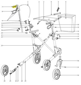 Topro Handgriffüberzug anatomisch (Paar)