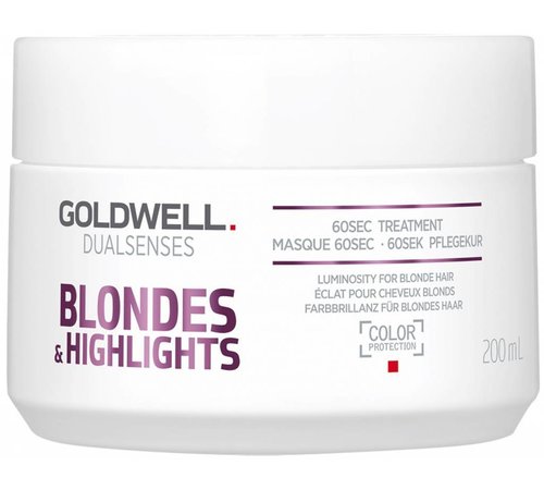 Goldwell DualSenses Blondes & HighLights Haarmasker 60Sec Treatment  